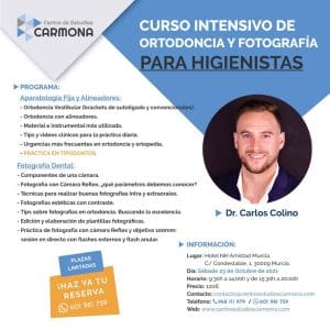 Curso Intensivo de Ortodoncia y Fotografía para Higienistas